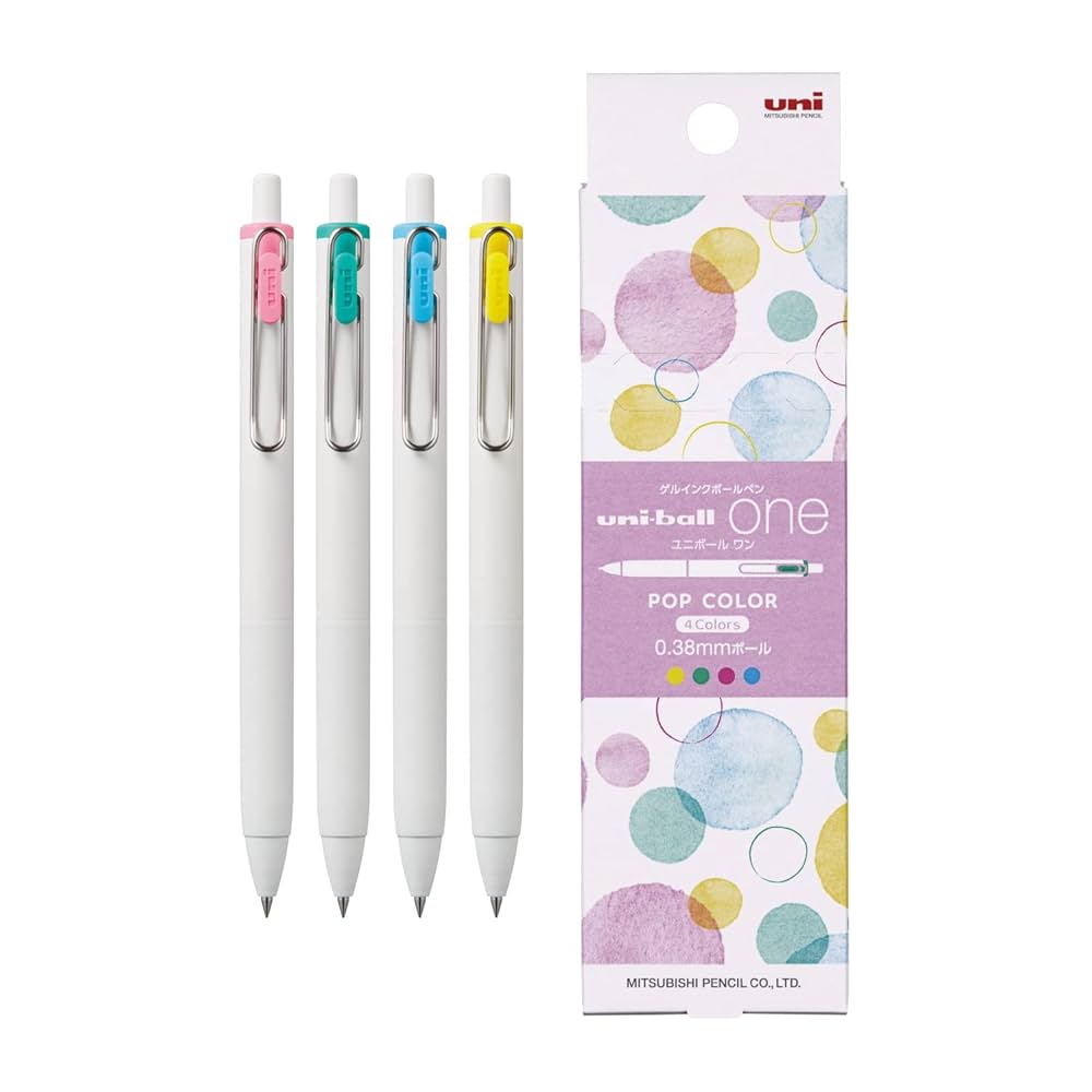 ユニボールワン　限定　春　夏　秋　冬 ユニボールワン 秋冬カラー3色セットと似た色比較 | まめにっき