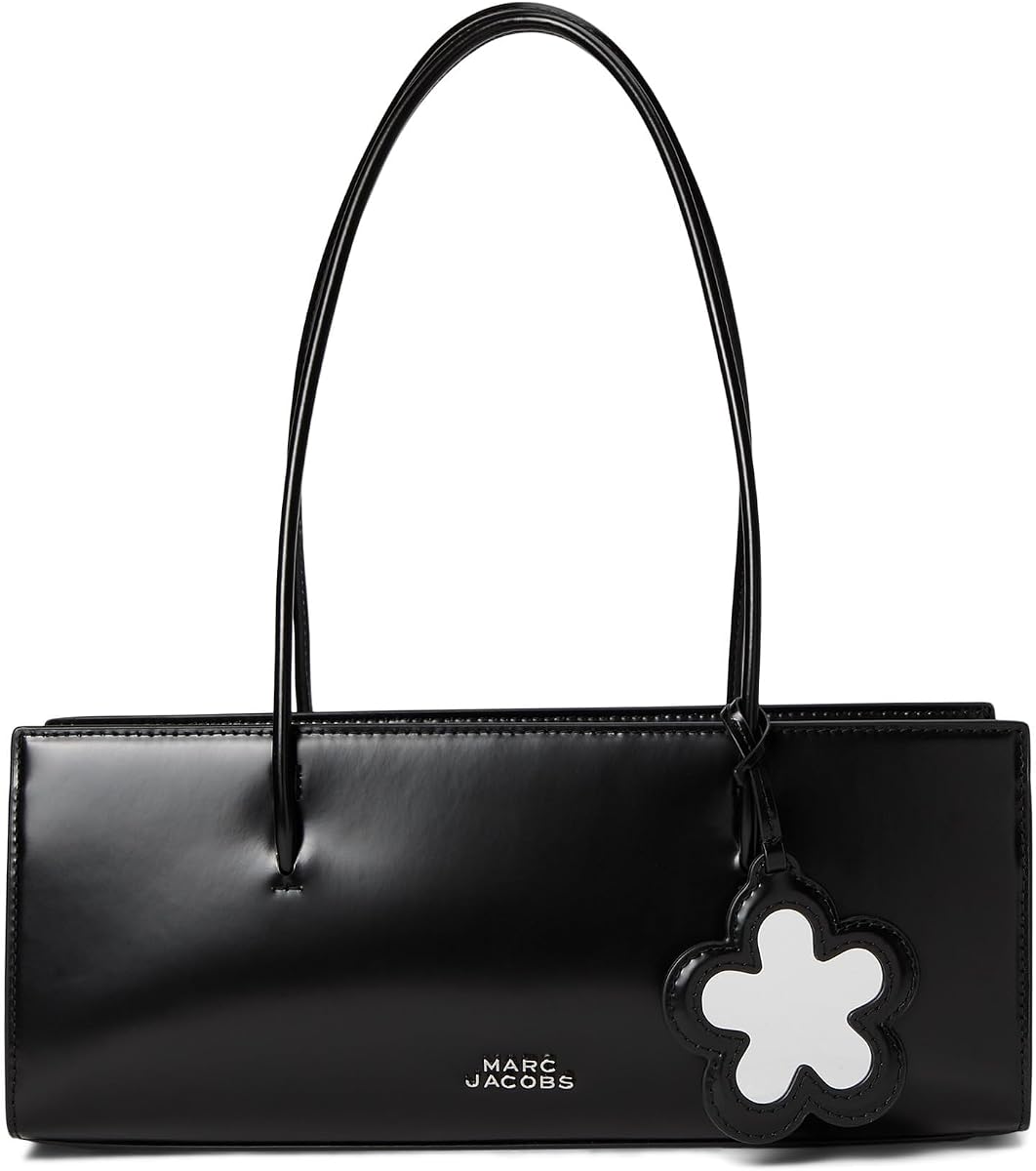 Marc Jacobs Womens The Glam Mirror Satchel Black One Size
