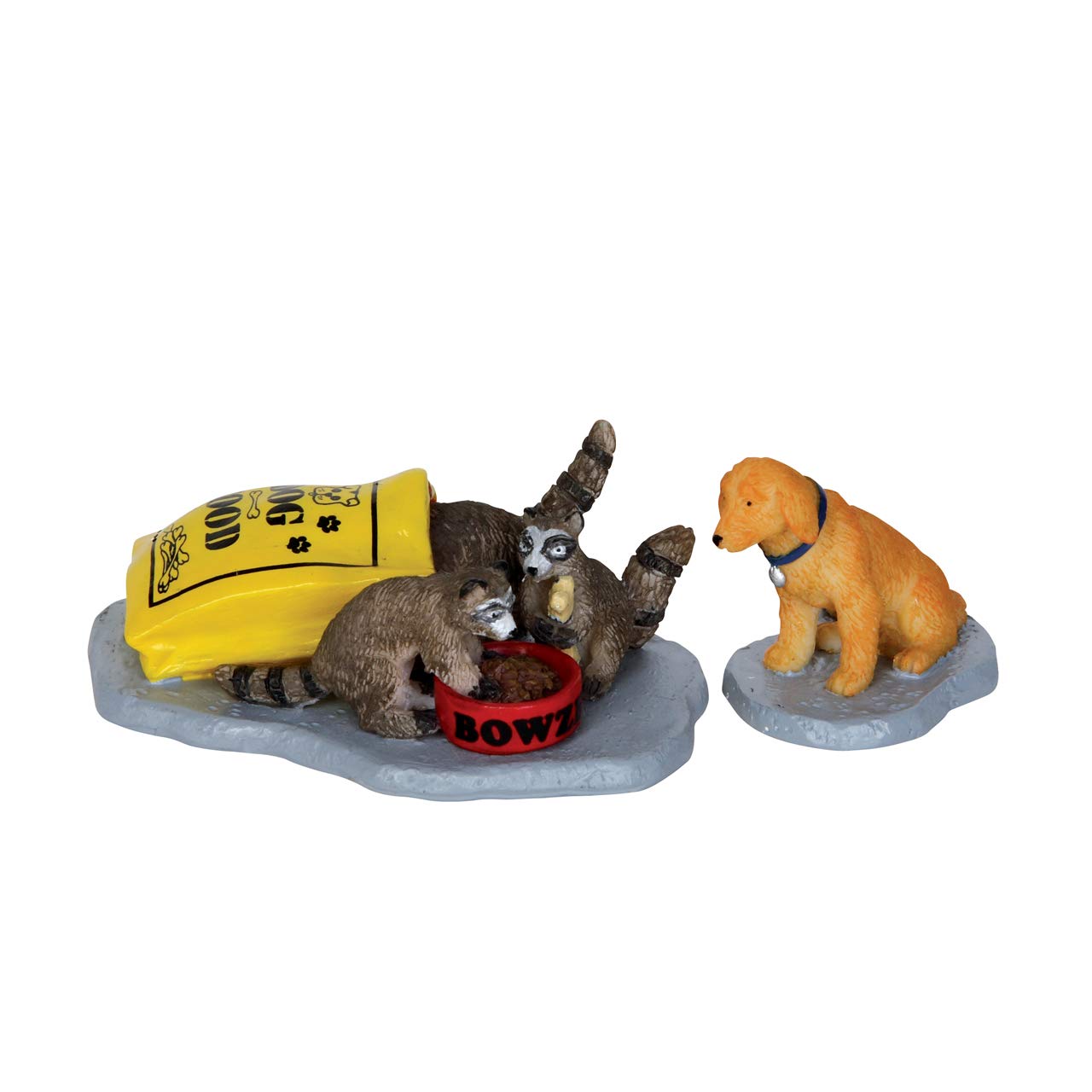 Lemax Thievery figuras de resina pintadas a mano para maquetas decorativas