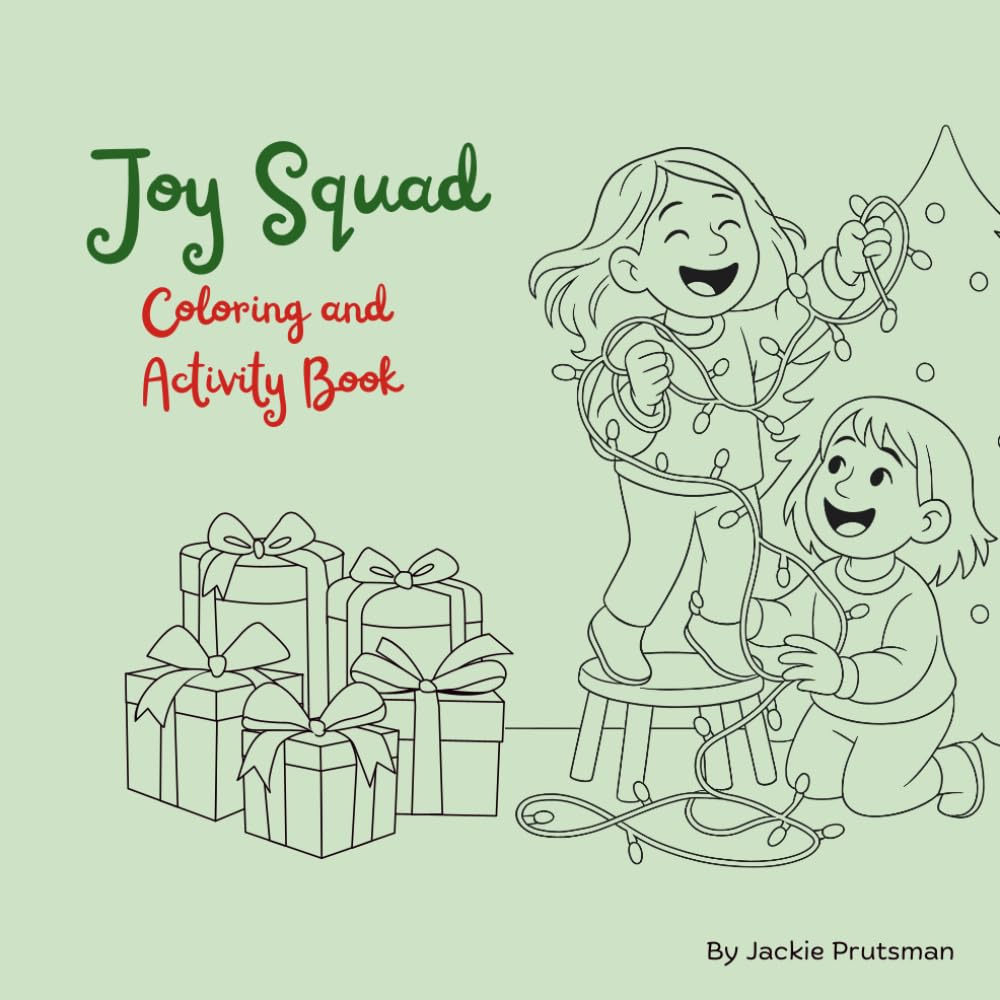 Joy Squad Coloring and Activity Book