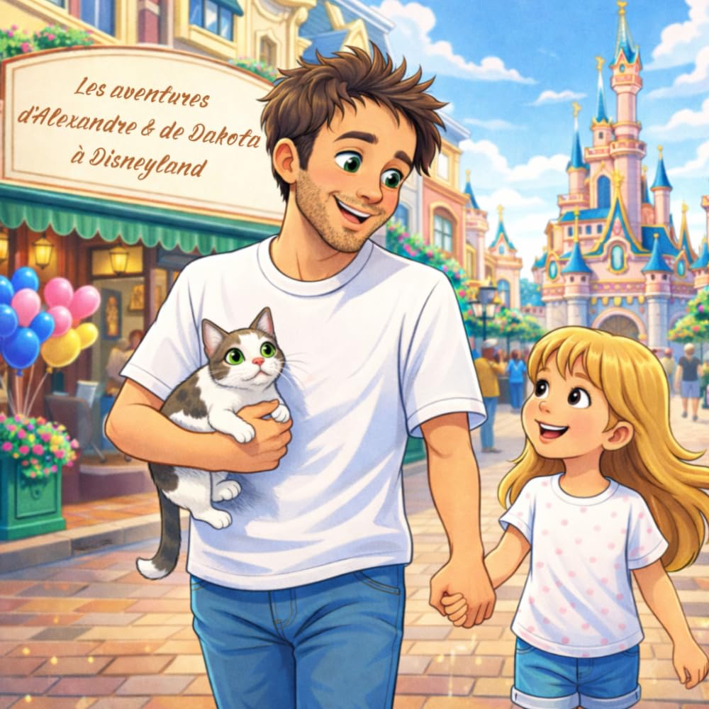 Les aventures d'Alexandre et de Dakota à Disneyland !