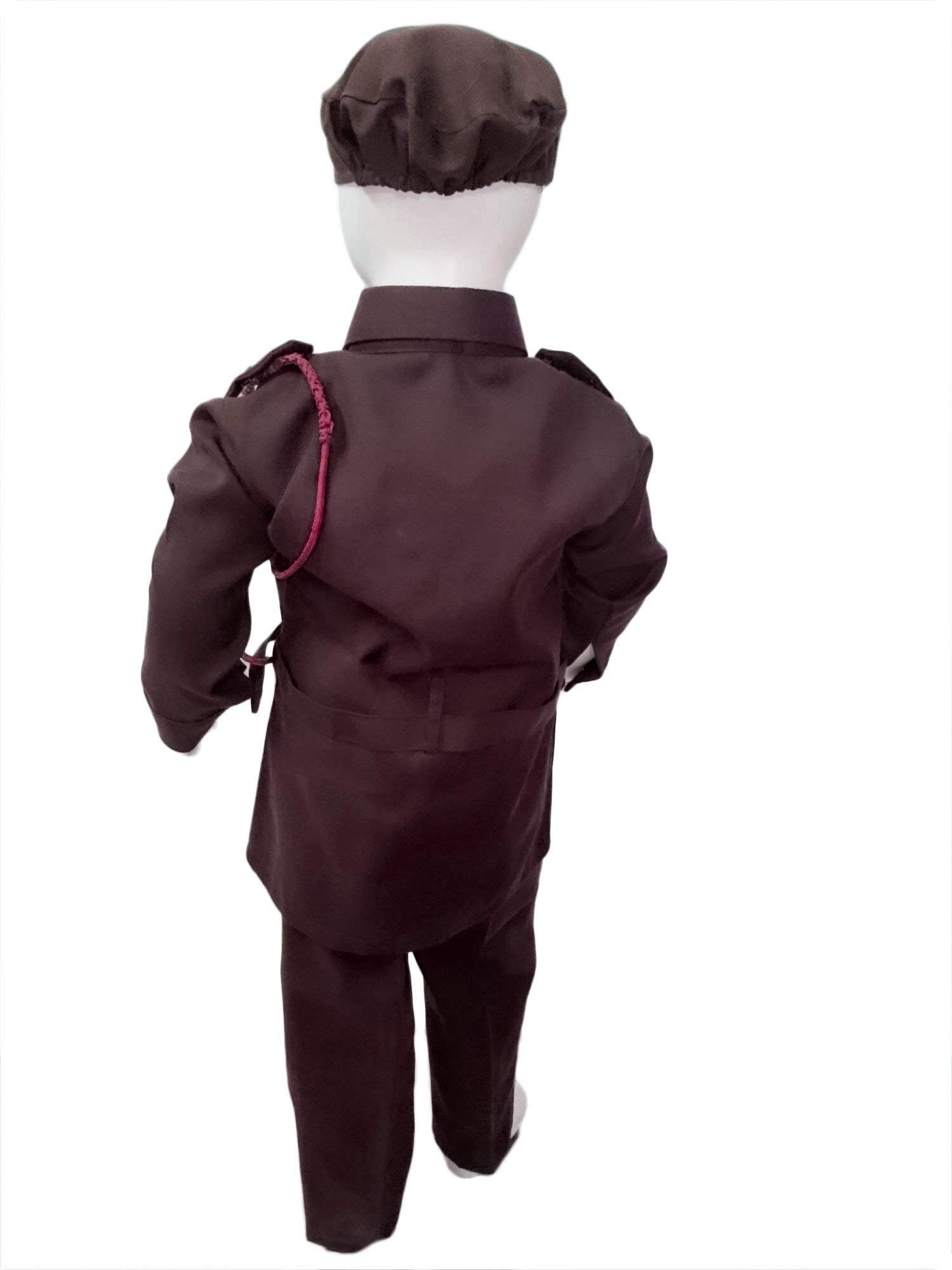 BookMyCostume Costume da Commandos Nsg Security Profession, in tessuto di alta qualità, per bambini e adulti, colore: nero