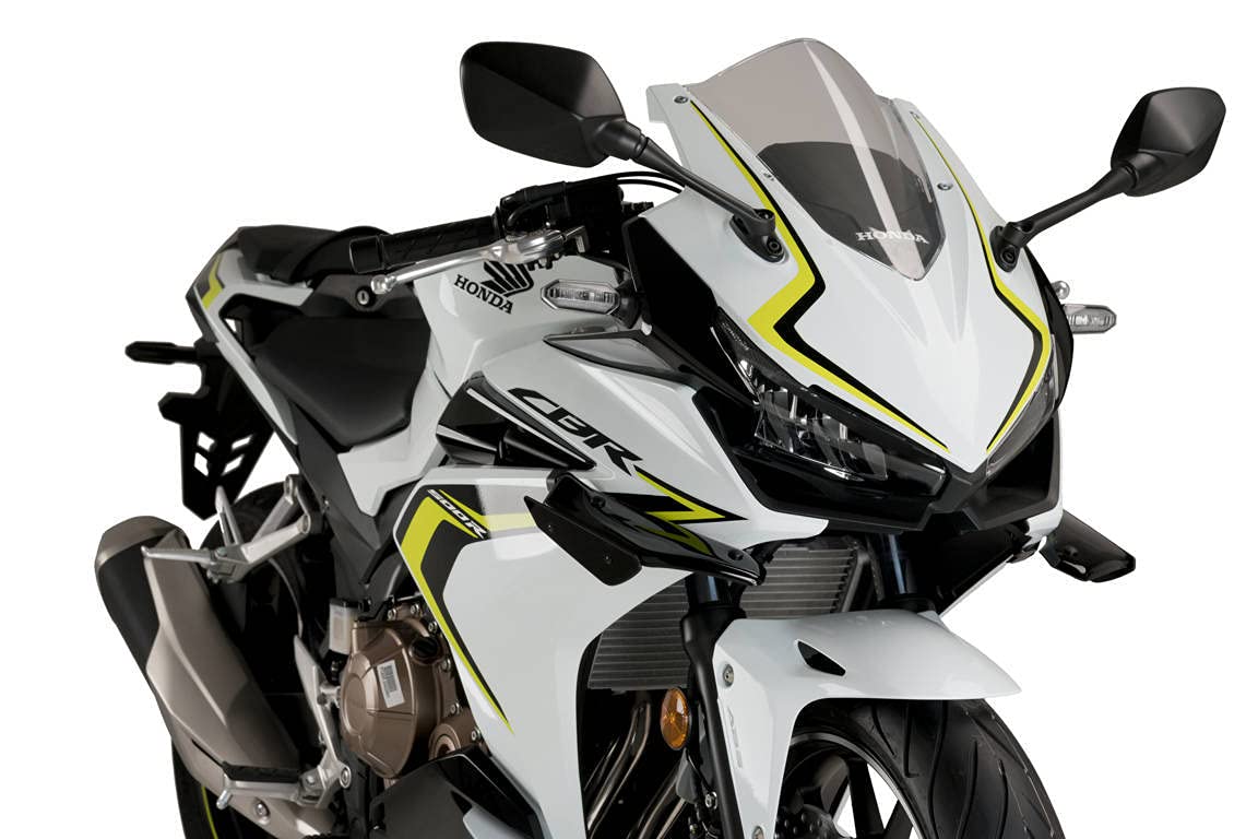 Puig Black Sport Downforce Spoilers Honda CBR500 R 2019-2023