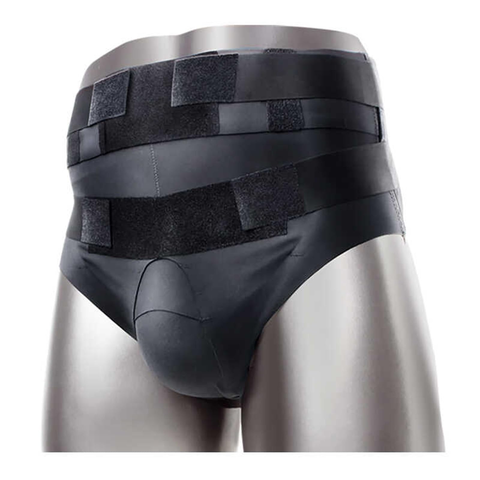 Braguero Hernia Inguinal Hombre, Faja Hernia Inguinal Hombre se Puede Usar Todo el Día, Doble Soporte, Cintura Alta, Transpirable(Small)
