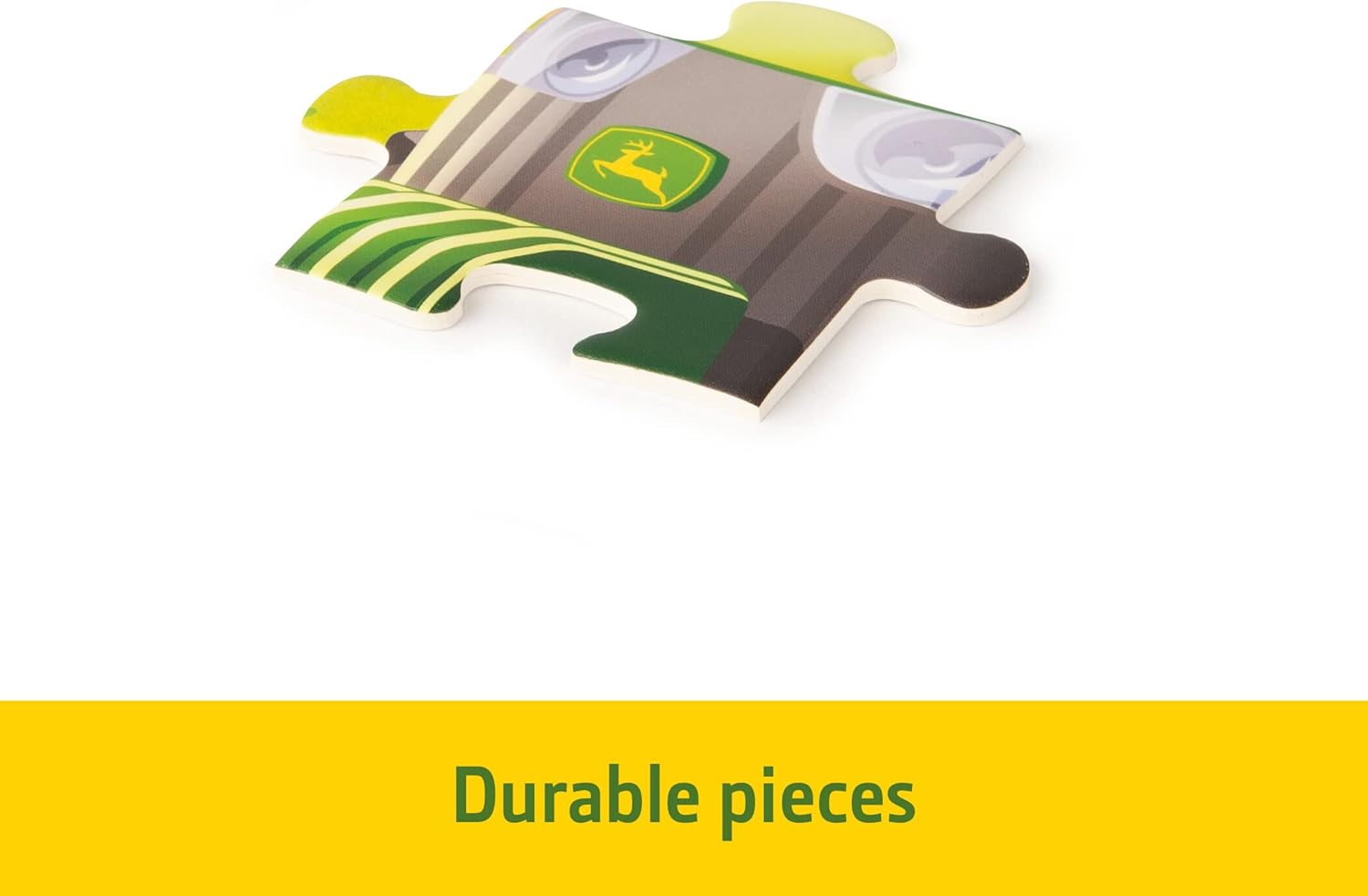TOMY John Deere Farm Kids Puzzle - Kids and Toddler Puzzle with Large Durable Pieces - Toddler Learning Toys for Early Childhood Development - Kids Puzzles - 70 Piece - Puzzle for Kids Ages 4 and Up