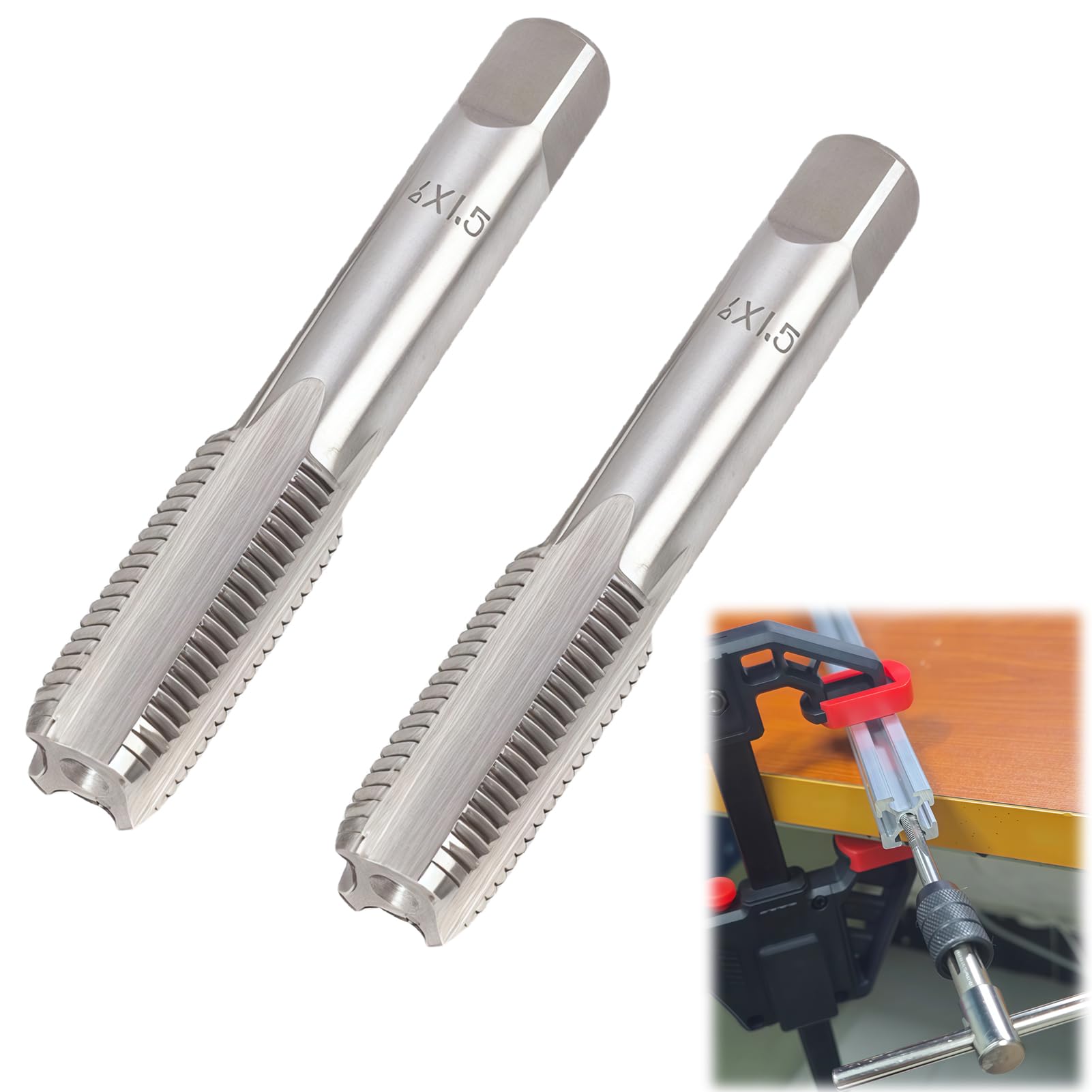 M14 Hand Tap Thread 1.5 Pitch, Metric Screw Tapping Tool Set