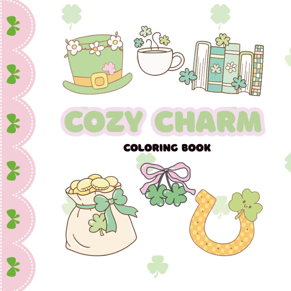 Cozy Charm: Coloring Book