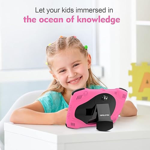 Miniatura 8 de Tableta para niños de 7 niños para niños pequeños, tableta de aprendizaje para niños con cámara dual Wi-Fi de 2 GB 32 GB, control parental, Youtube,