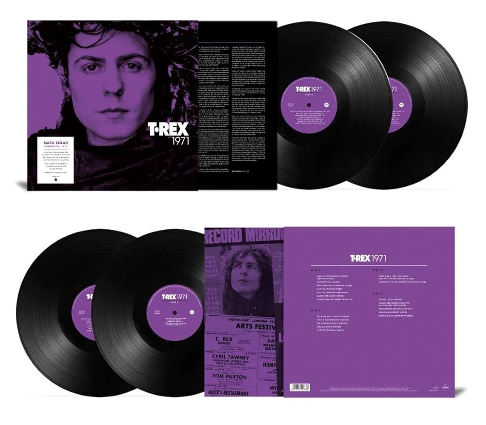T. Rex, T.Rex, T-Rex - 1971 - 140-Gram Black Vinyl - Amazon