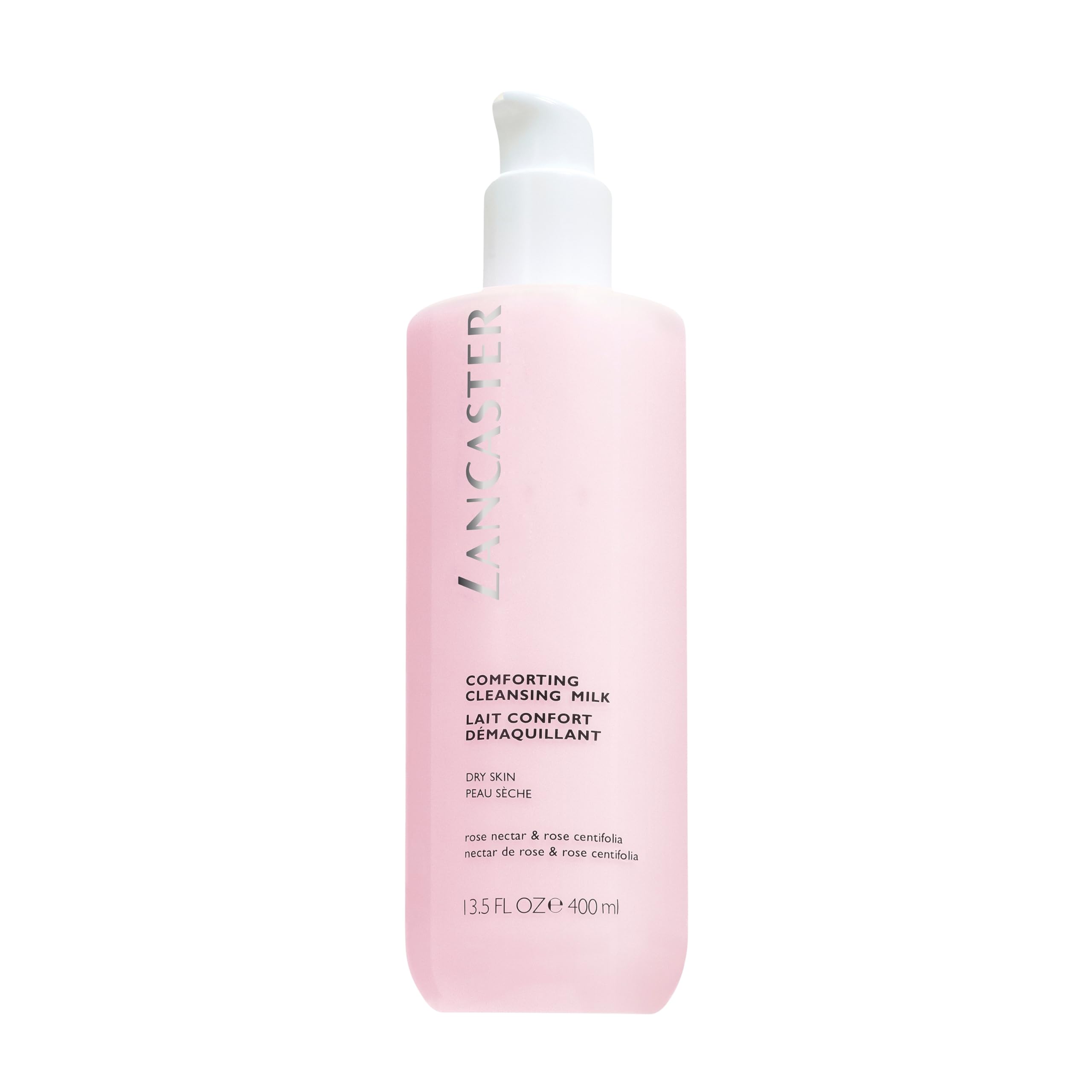 LANCASTER CLEANSERS - Leche limpiadora facial - Para pieles secas - 400ml