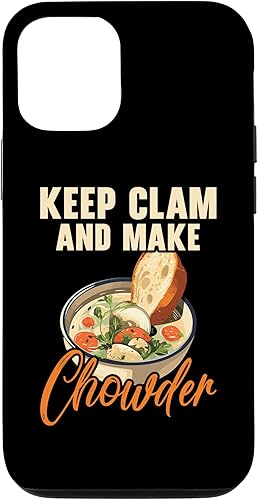 Miniatura 1 de iPhone 13 Pro Clam Chowder Food Lover Foodie Seafood Soup Case