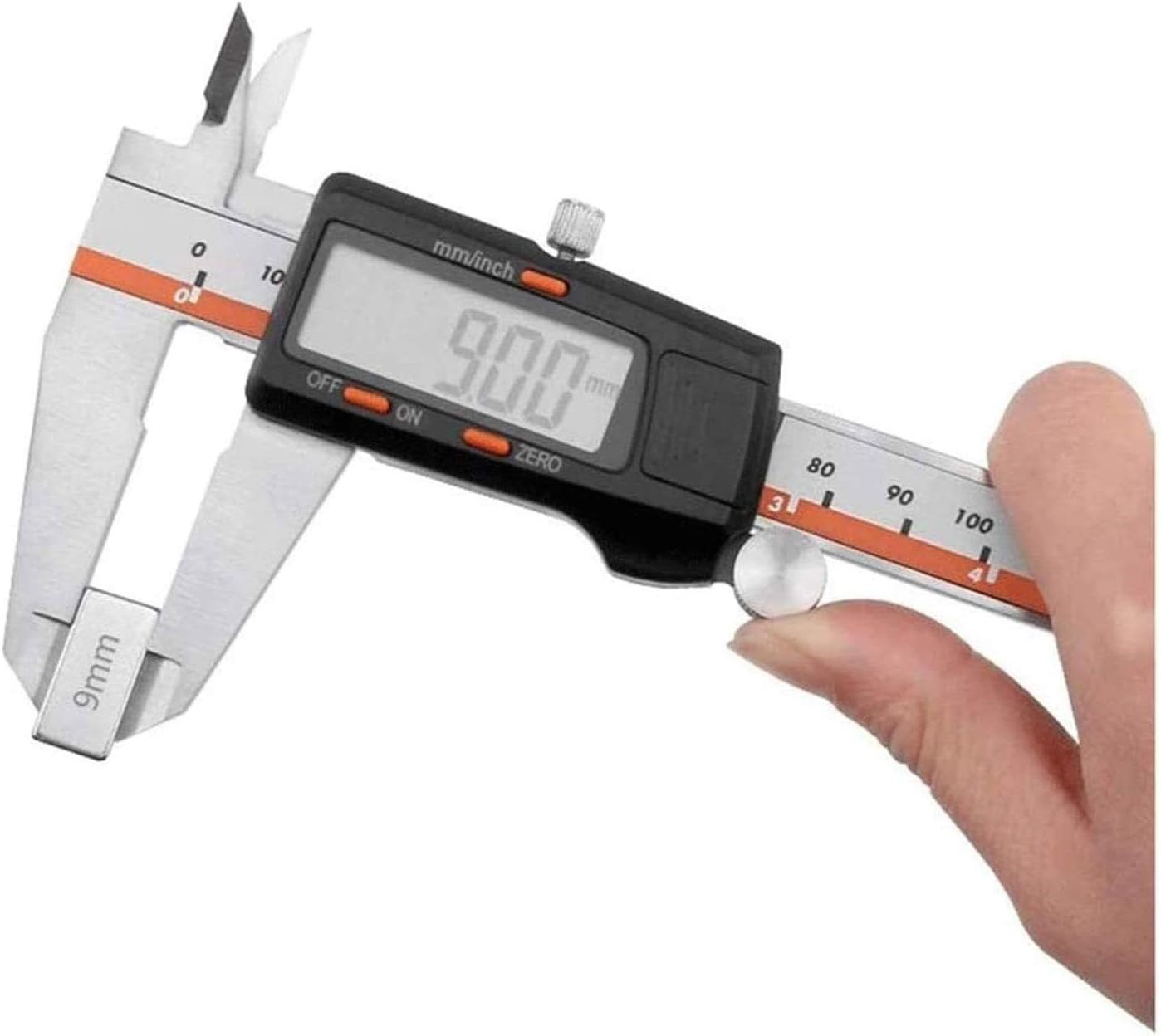Calipers Digital Caliper, Caliper Measuring Tool with Stainless Steel, IP54 Waterproof