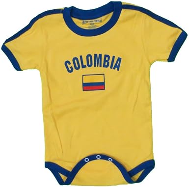 Amazon.com: Colombia body de bebé 100% algodón. Tamaño para 12 meses.Nuevo  : Ropa, Zapatos y Joyería