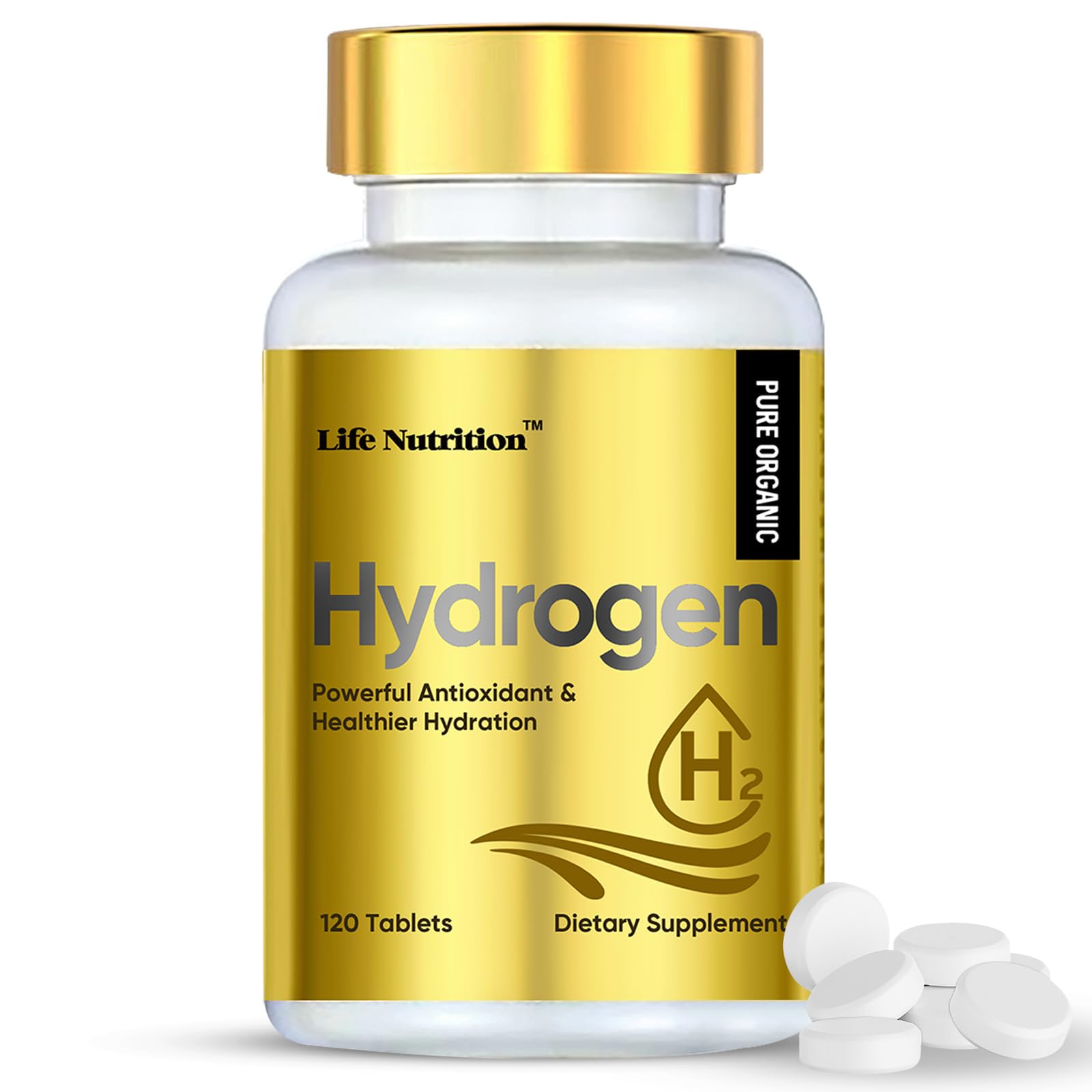 VITAMINFATE H2 Molecular Hydrogen Water Tablets for premium cognitive support