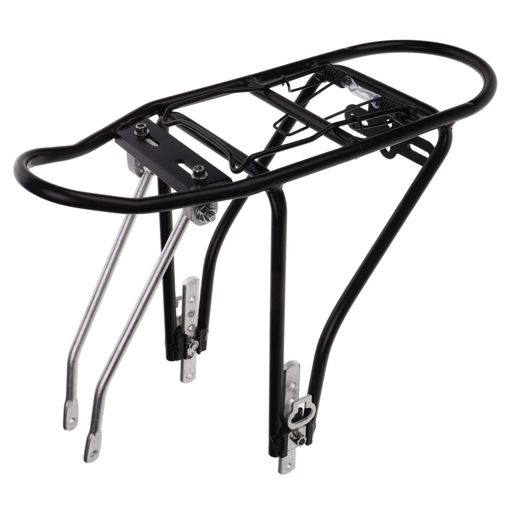 Cabilock Aluminum Rear Cargo Rack for Bikes Heavy Duty Bicycle Luggage Rack for Frames Bike Accessories for Cargo Transport and Travel