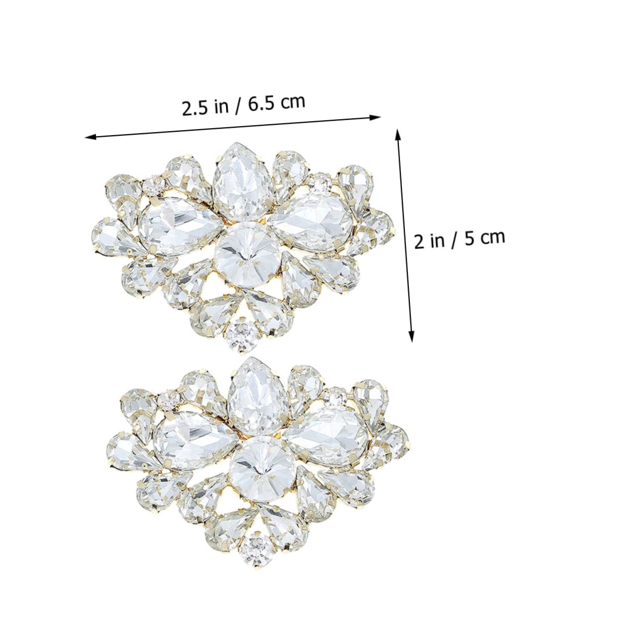 GALPADA 10pezzi Decorativi Accessori Scarpe Fibbia Per Scarpe Charm Per Matrimonio Per Cerimonie e Speciali