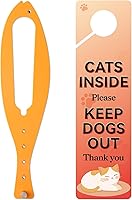 Vista 10 de TGIOW Pestillo de Puerta para Gato, 2 Piezas Tope de Puerta de Gato Pestillo de Puerta para Mascotas para Mantener al Perro Fuera de la Caja