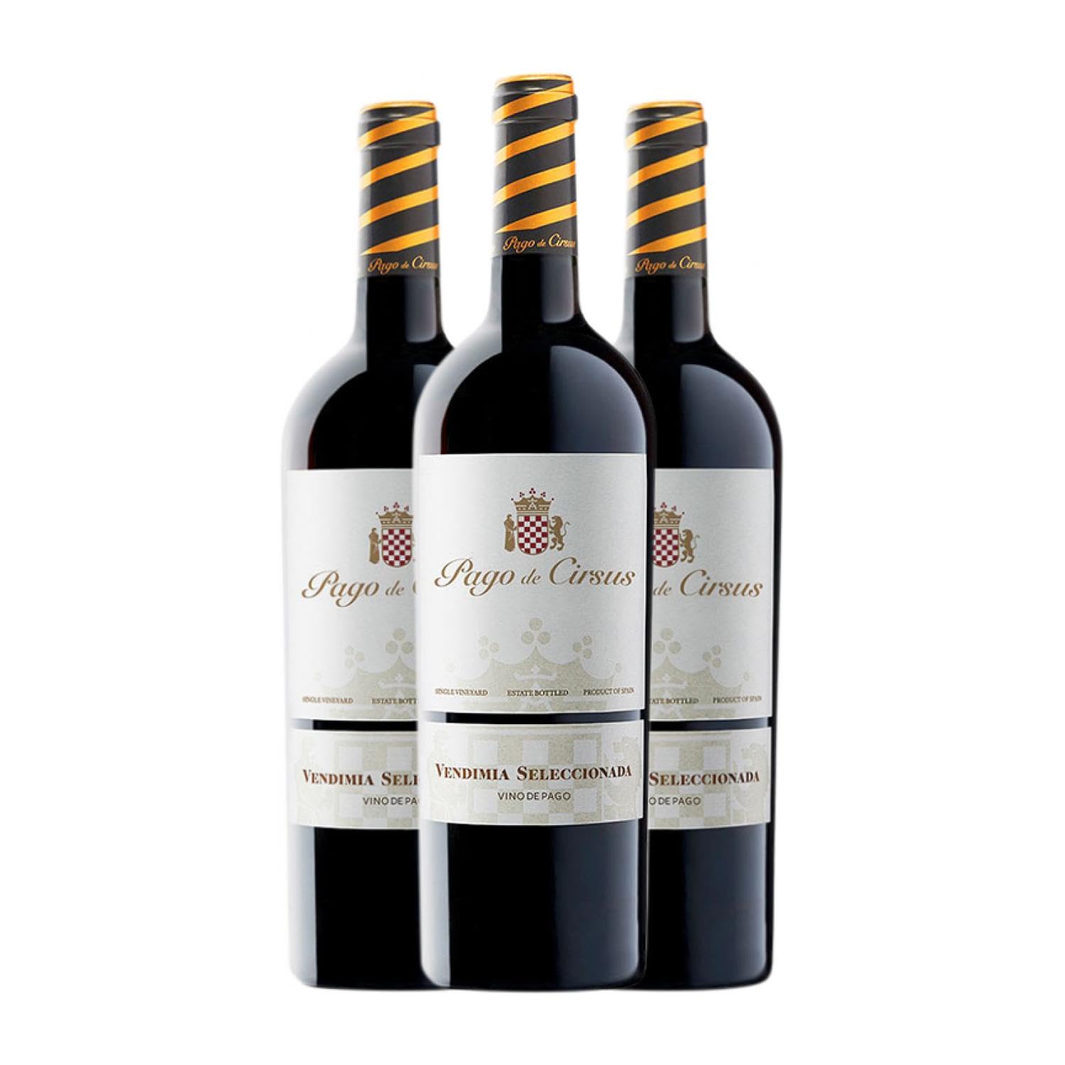 Pago de Cirsus Finca Bolandín Vendimia Seleccionada 75 cl Vino tinto (Caja de 3 Botellas de 75 cl)