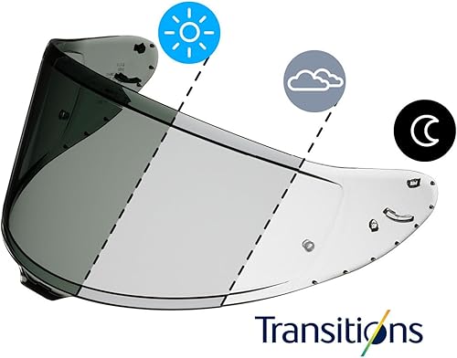 Miniatura 3 de Shoei CWR-F2 Transiciones Pinlock Ready Face Shield