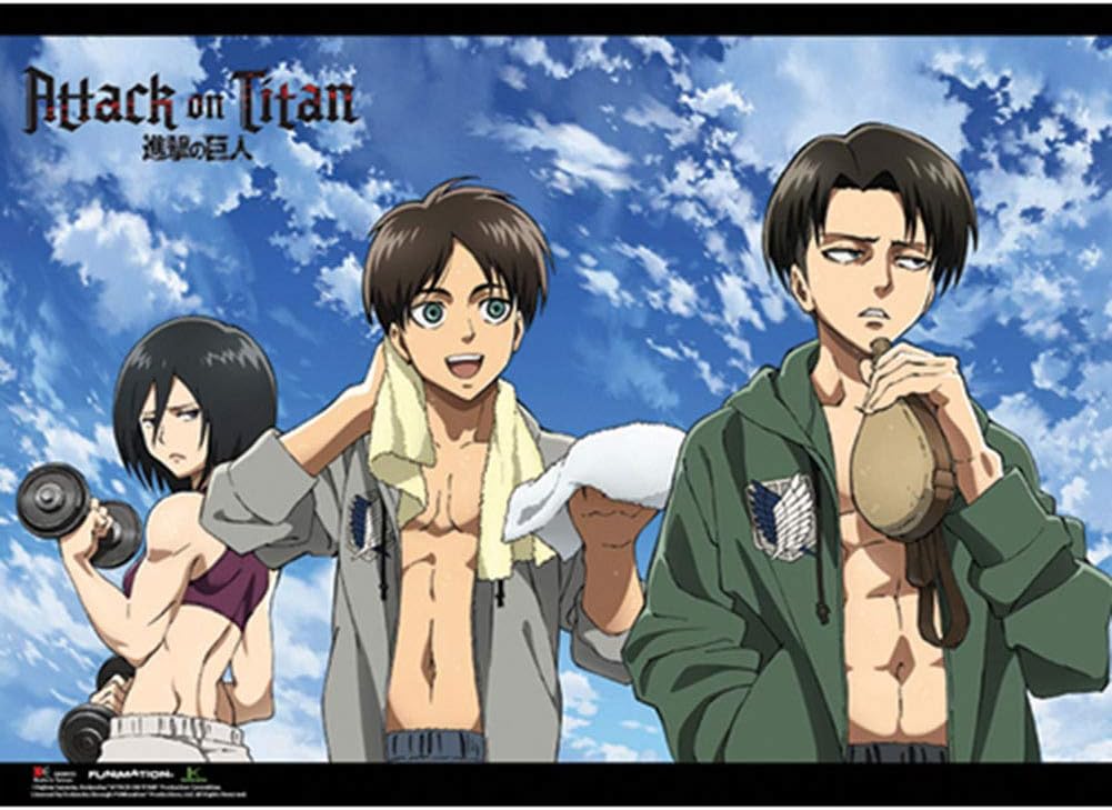 Fitness Group Wall Scroll