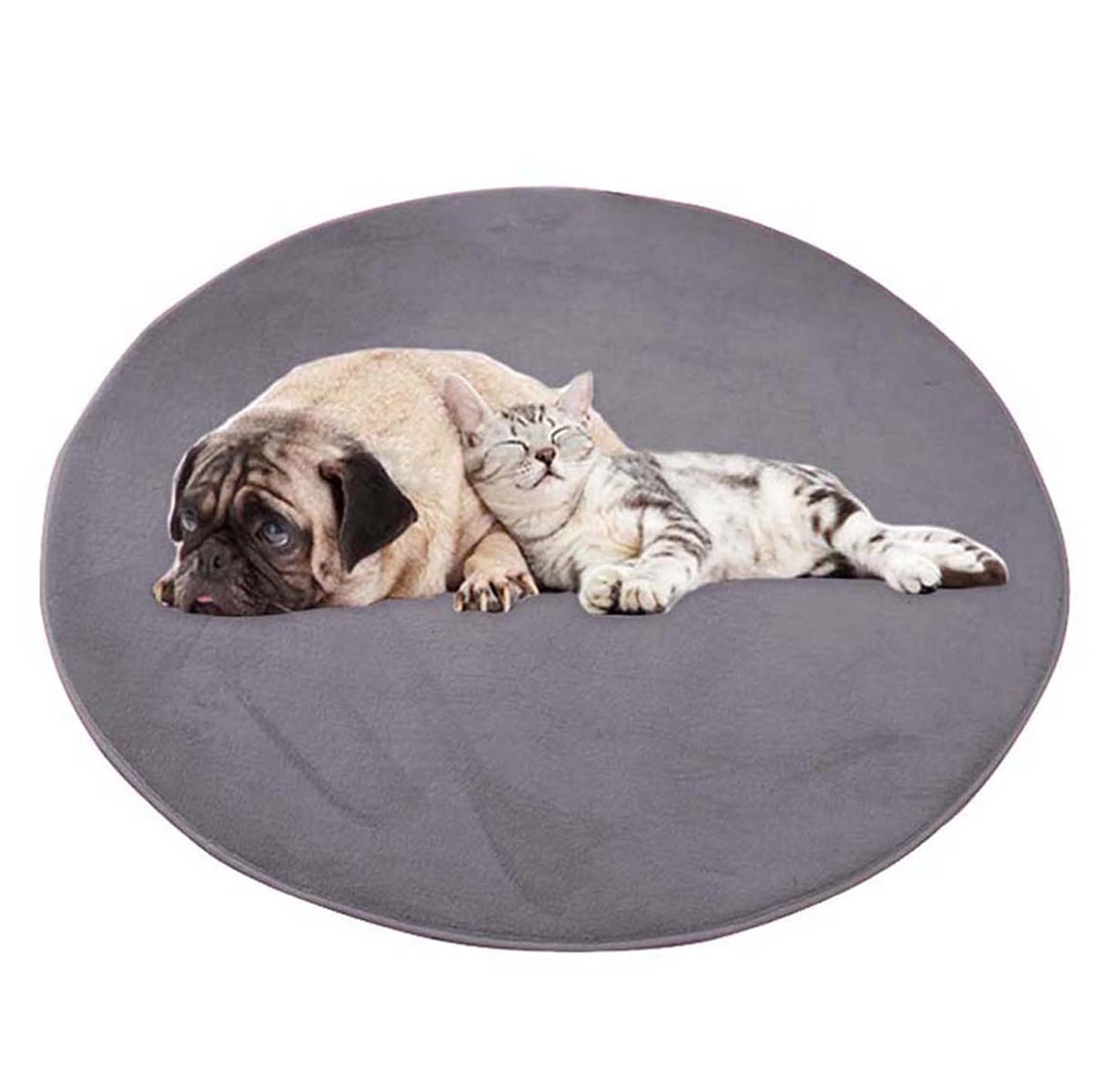 Plüsch-Hundebett Weich & Kuschelig – Waschbare Matratze In Größe M Für Hunde & Katzen