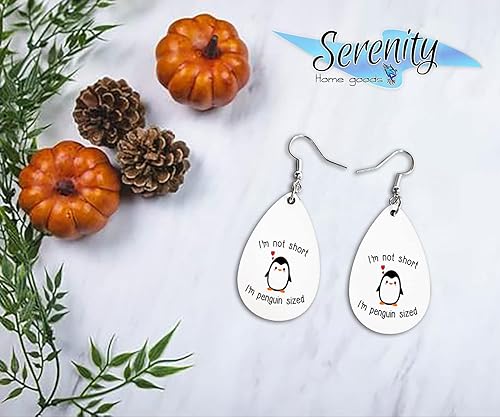 Vista 17 de Van Gogh - Juego de aretes colgantes divertidos Lindos aretes de joyería para niñas y mujeres Impresión de doble cara Regalo de cumpleaños