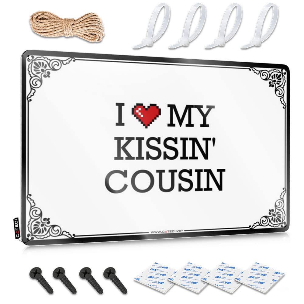 Fzfn Colour I Love My Kissin' Cousin Nice Pretty - Outdoor Porch Decor Art Wall Art Decoration(30X40cm)