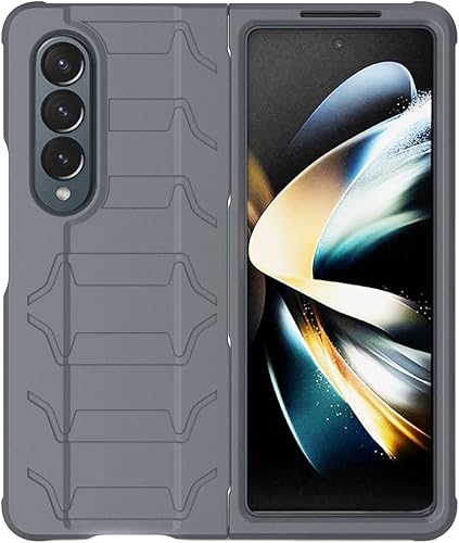 Miniatura 7 de Funda con clip y ranura para bolígrafo S para Galaxy Z Fold 4 5G funda táctica para teléfono celular Nakedcellphone y soporte de cadera