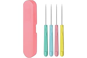 4Pcs 5.2 Inches Sugar Stir Needle