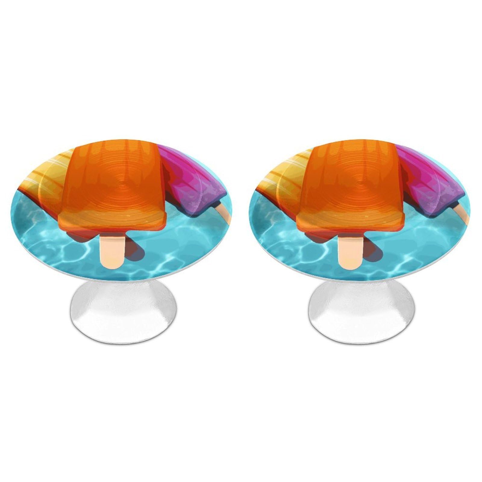 Btcowzrv Style Ice Popsicles 2 Pack Cabinet Knobs Drawer Pulls