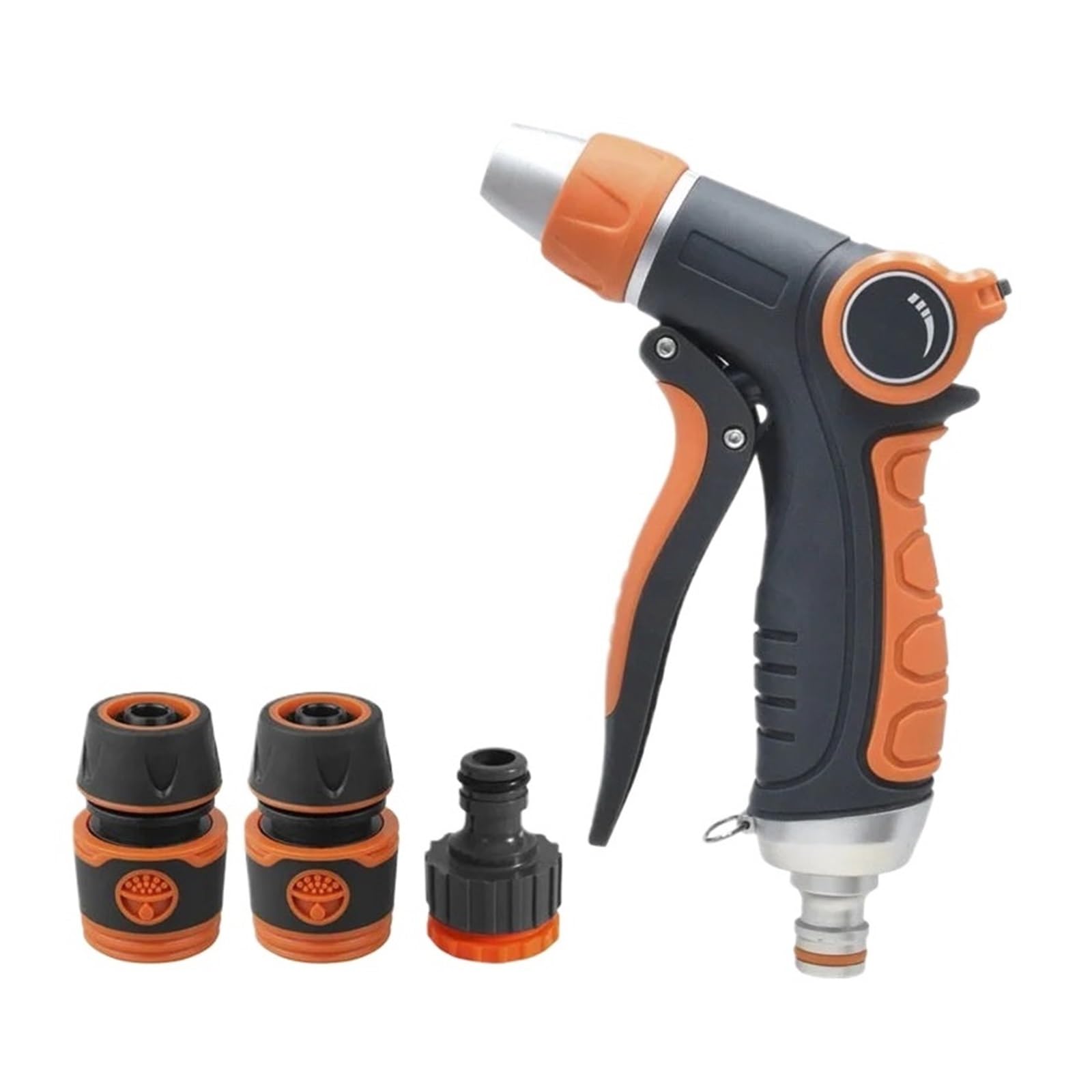 Watering Spray Gun Garden Hose Nozzle Adjustable Water Lawn Irrigation Car Wash High Pressure Sprayer High Pressure Leak Prevention