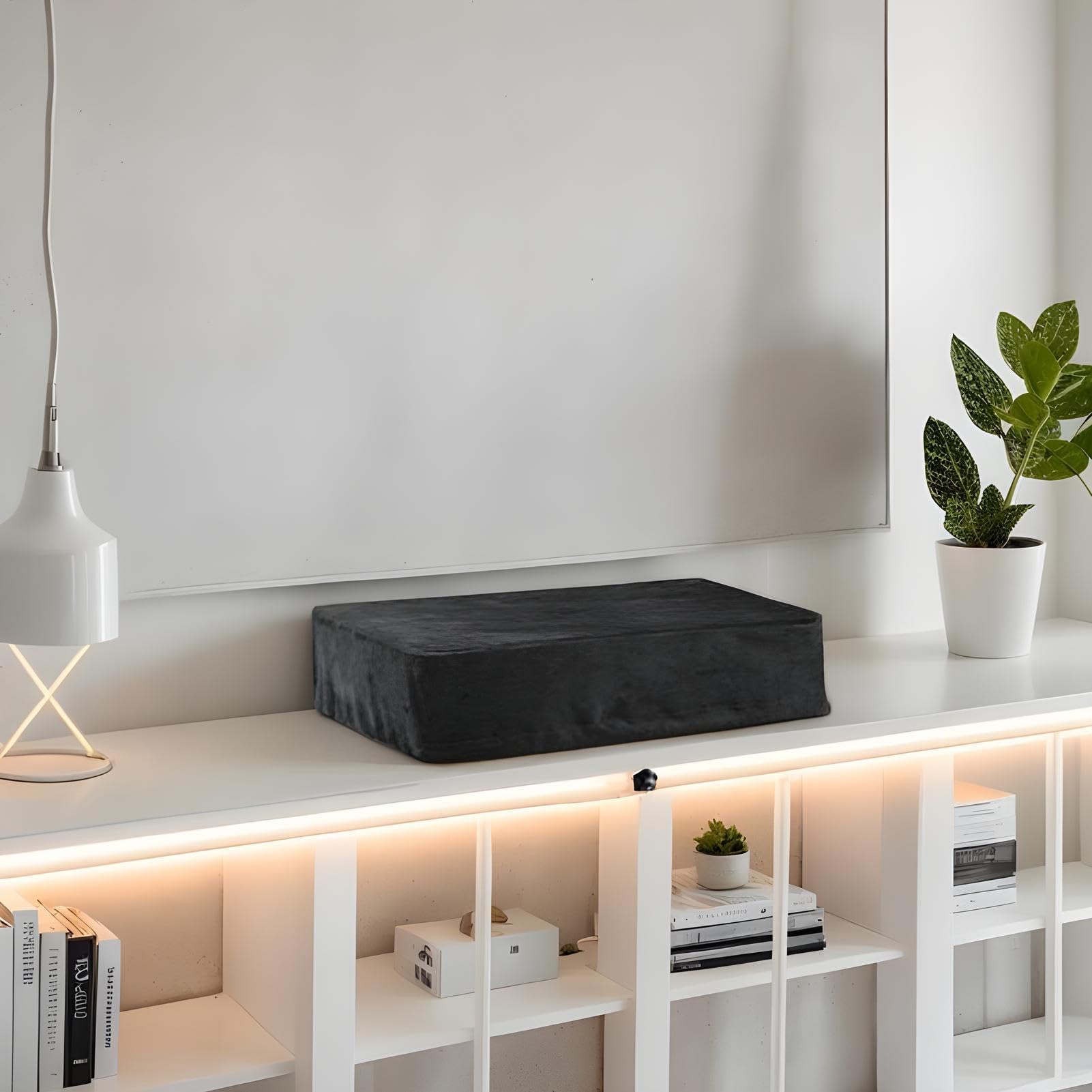 Funda para Tocadiscos, Funda Protectora para Sistemas de Audio estéreo, Equipo de música en casa, Estudio, DJ