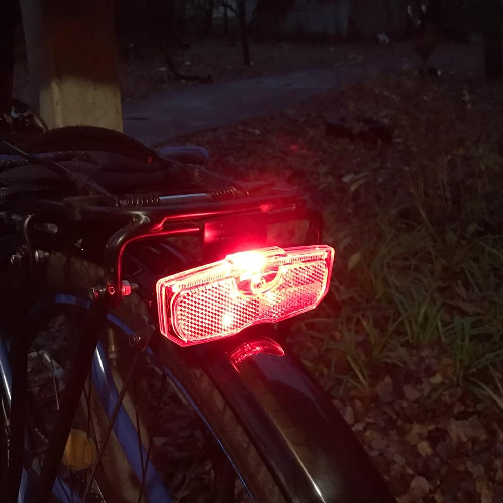Bicycle Safe Reflector Bicycle reflectors Mountain Bike Luggage RackBicycle Rear Seat Reflective Taillight Night Ridding Reflector