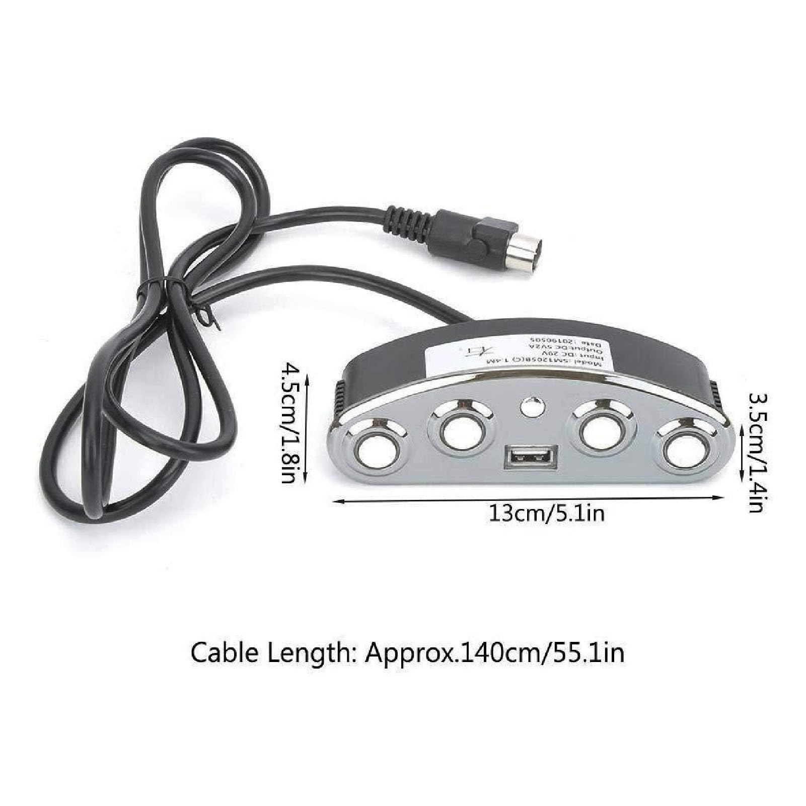 Lybunair Electric Recliner Controller, Dual Motor Operation, 5 Pin Straight Connector, Right Hand Control, Compatible with Lift Chairs and Power Sofas