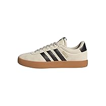 adidas Uomo VL Court 3.0 Shoes, Alumina, Core Black, Gold Metallic, 42 2, 3 EU