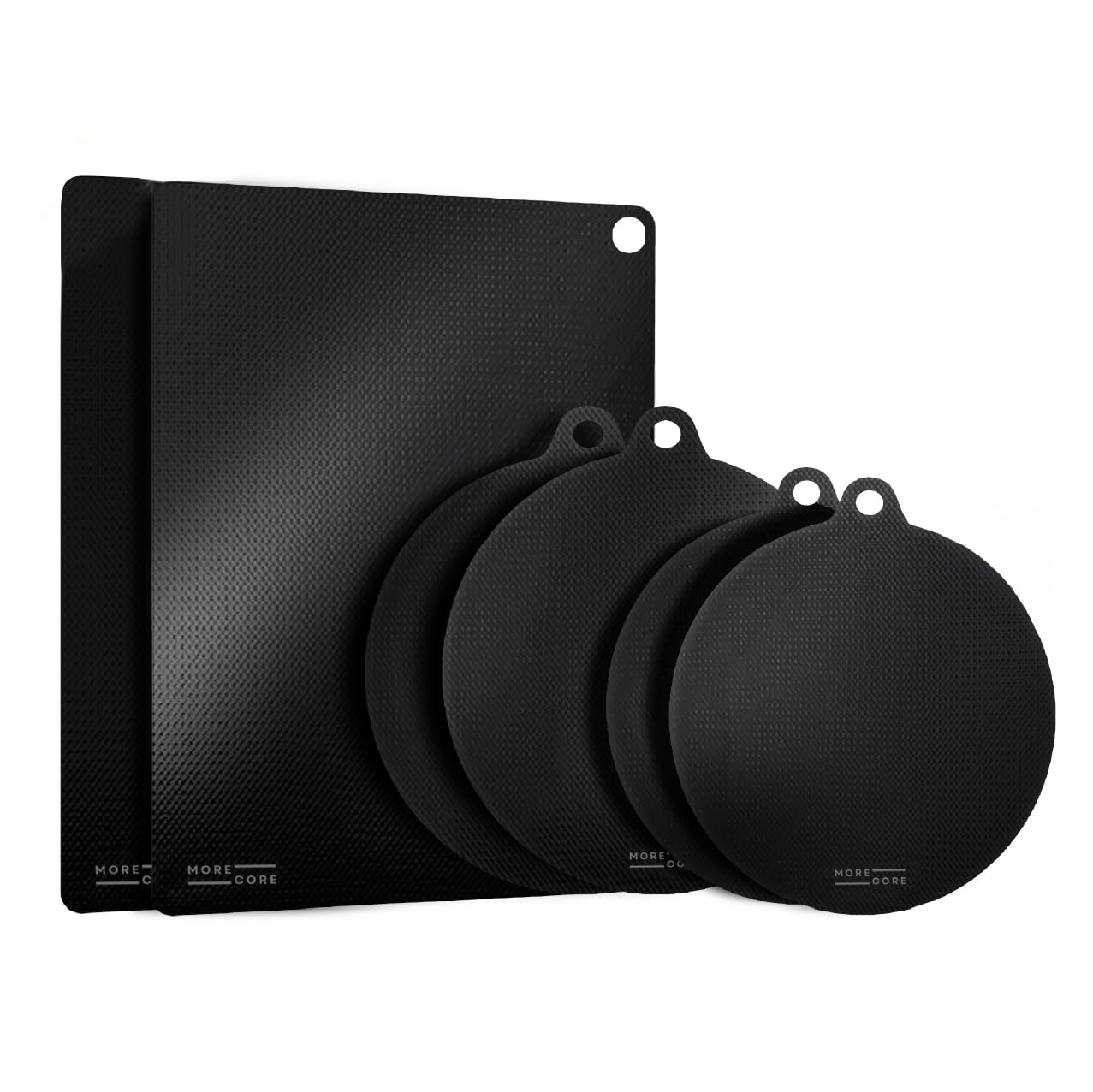 MoreCore Protector de Placa de Induccion | Protector Placa Induccion | Protector Vitroceramica Induccion | Protector Induccion | Posavasos | Alfombrilla de Protección de Inducción | 6 Piezas