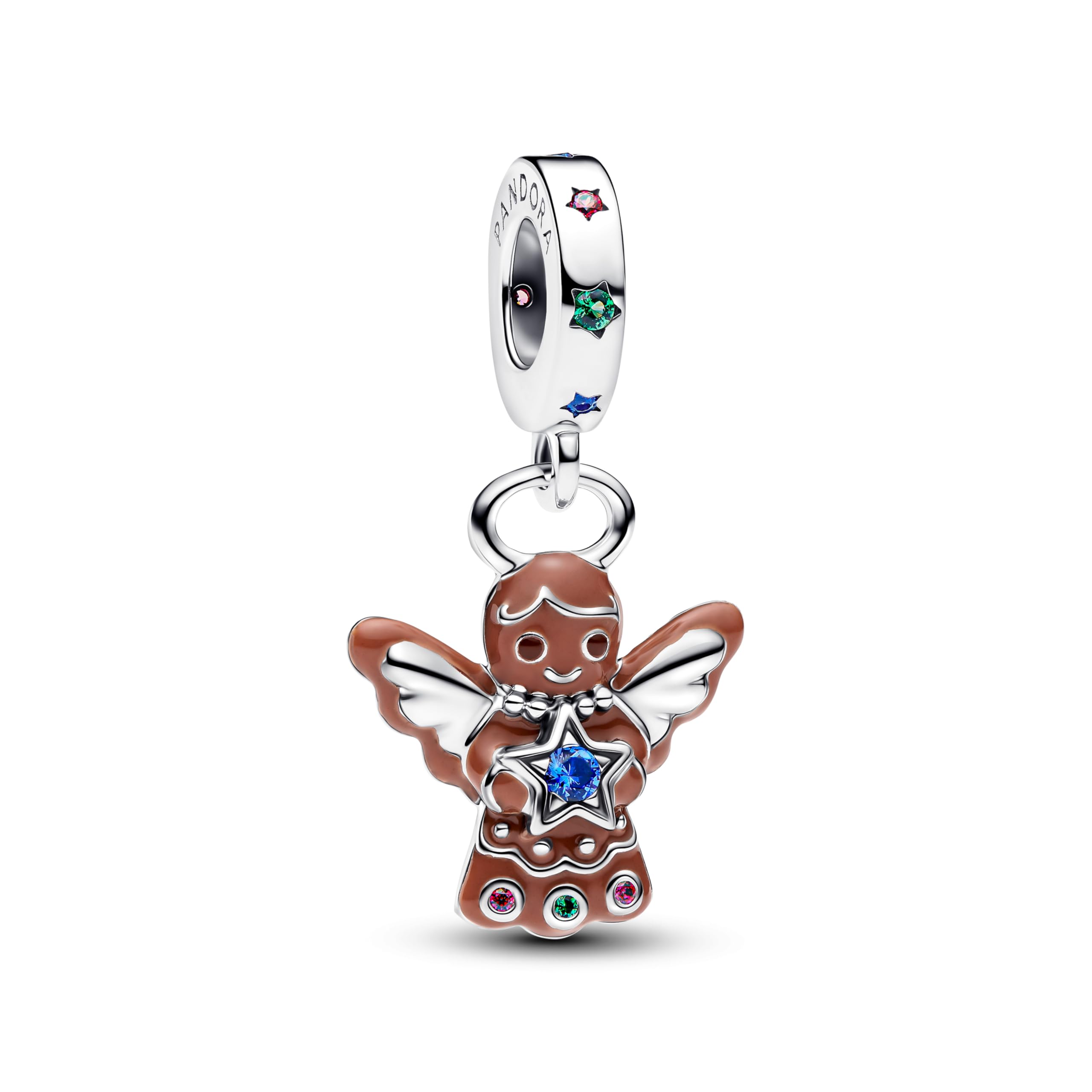 PANDORA Charm Momenti 794247C01 Angelo Biscotto