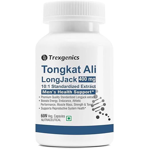 Trexgenics Longjack Extract 400mg 60 Veg Capsules
