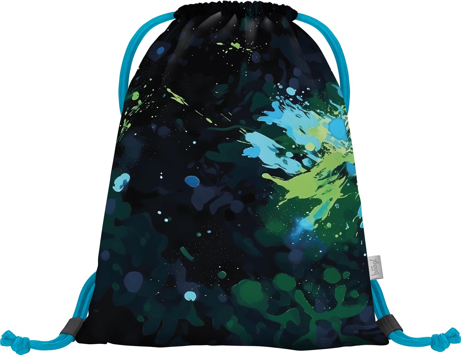 Baagl Gym Bag for Boys Waterproof Shoe Bag for Children School and Nursery Sports Bag for Boys Sports Backpack, Gym Bag (Fussball FC) - Image 2