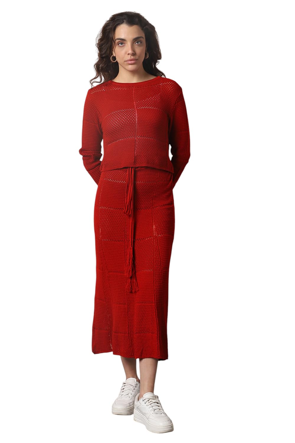 high star clothing High Star Women Regular Fit Regular Fit Solid Co-ord-picture-28