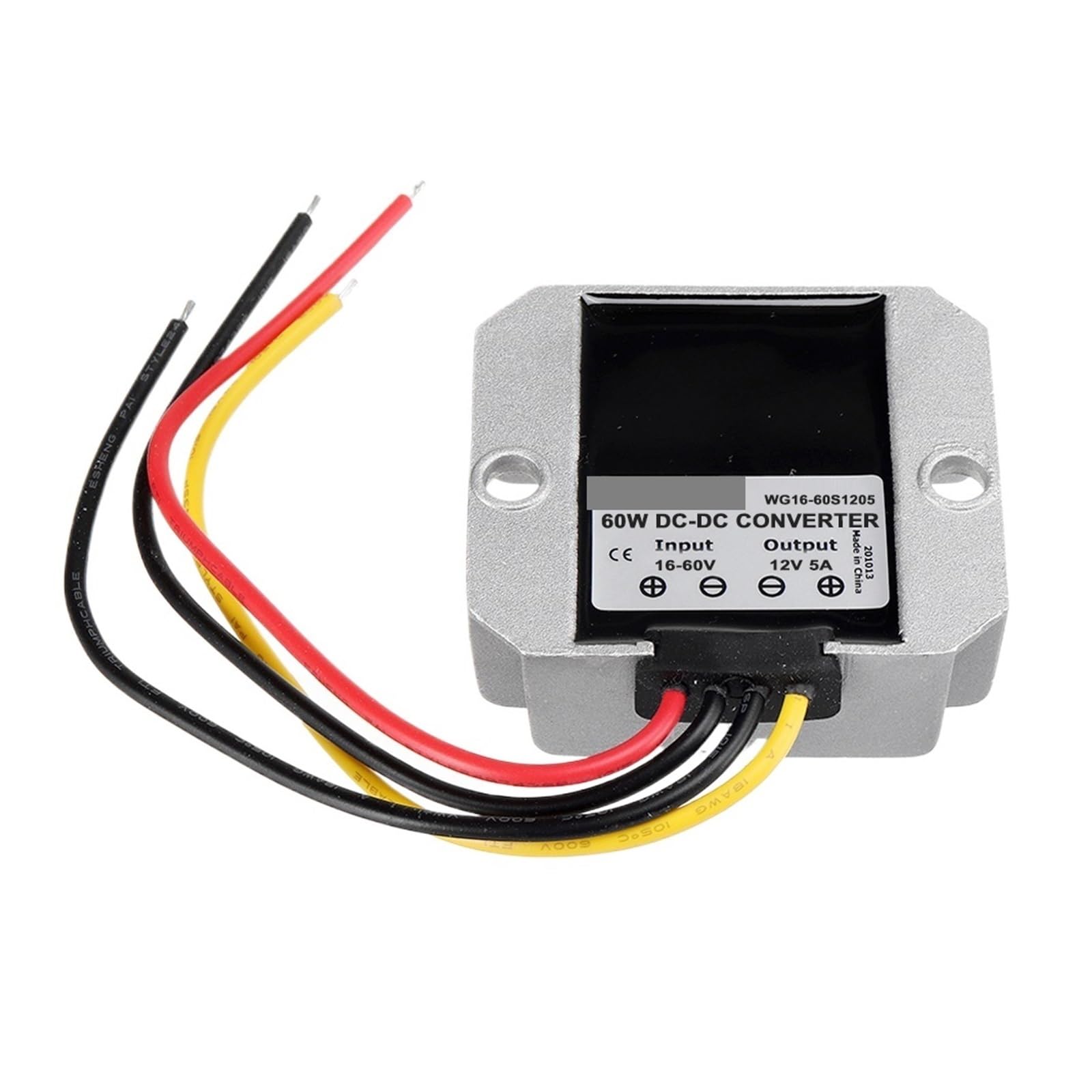 AARTERZZA DC 16-60V to 12V 5A Buck Converter 24V 36V 48V to 12V 60W Step Down Power Regulator