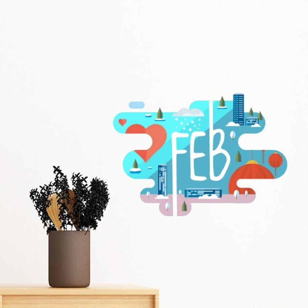 Sticker mural saisonnier pour créer un cocon lumineux dans la chambre