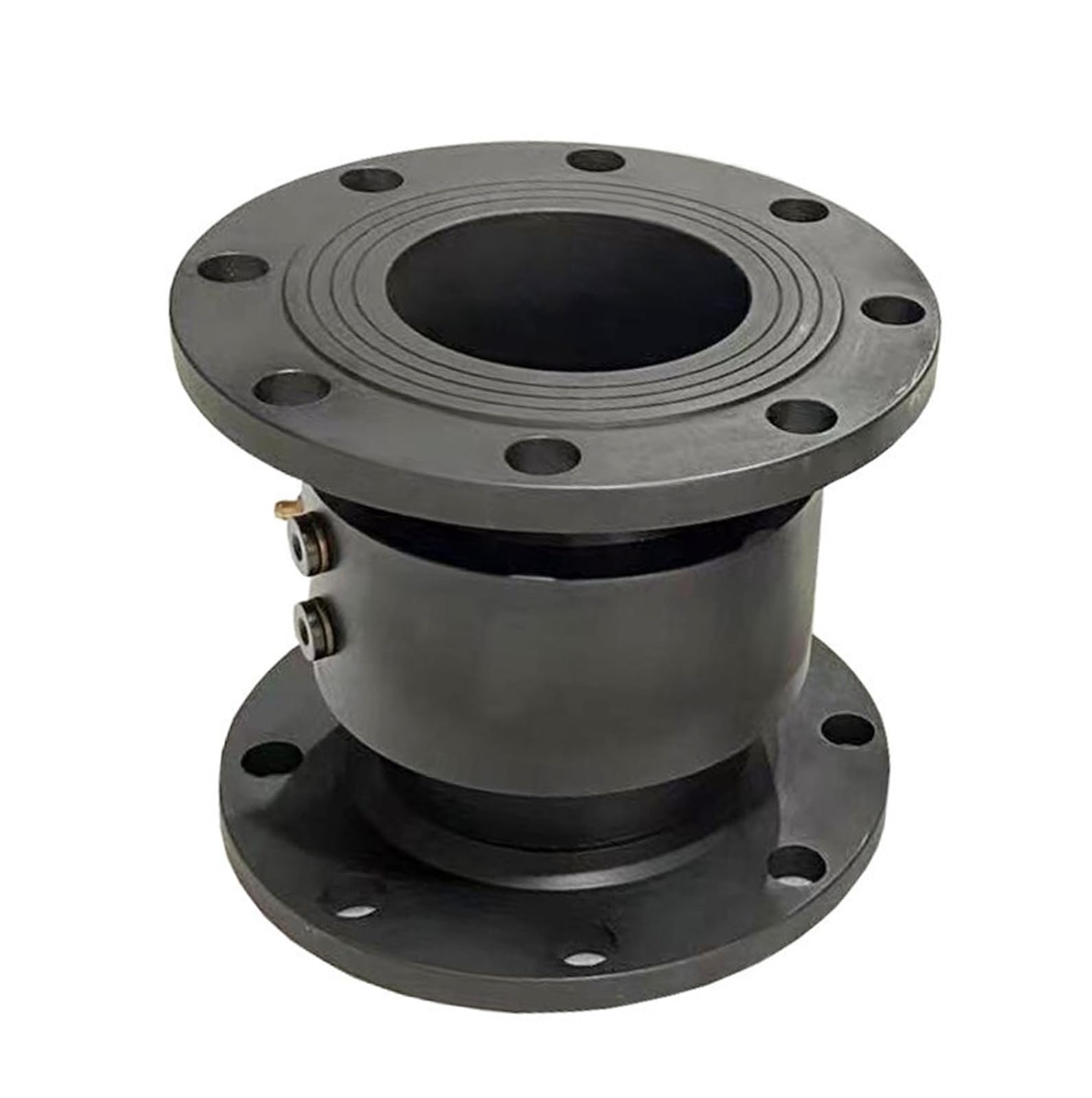 Rotary Joint for Straight Carbon Steel Pipes, 360-Degree Rotary Joint with Large-Diameter Flanges(DN100)