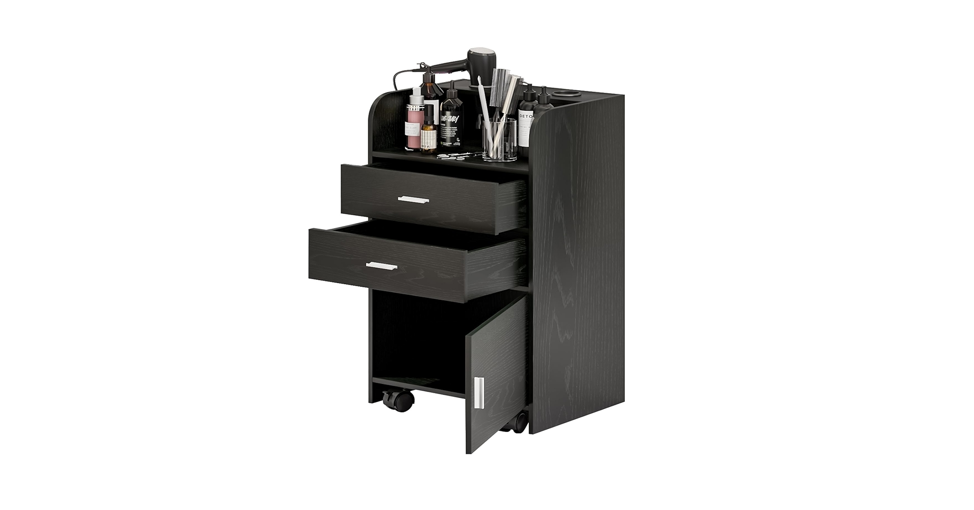 SALONです。 Amazon.com: 4ever2buy Pink Salon Station, Rolling Beauty