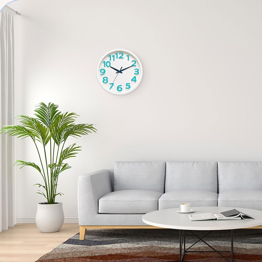 Orologio da parete Orologio al quarzo digitale tridimensionale silenzioso soggiorno semplice casa soggiorno camera da letto orologio Reloj De Pared