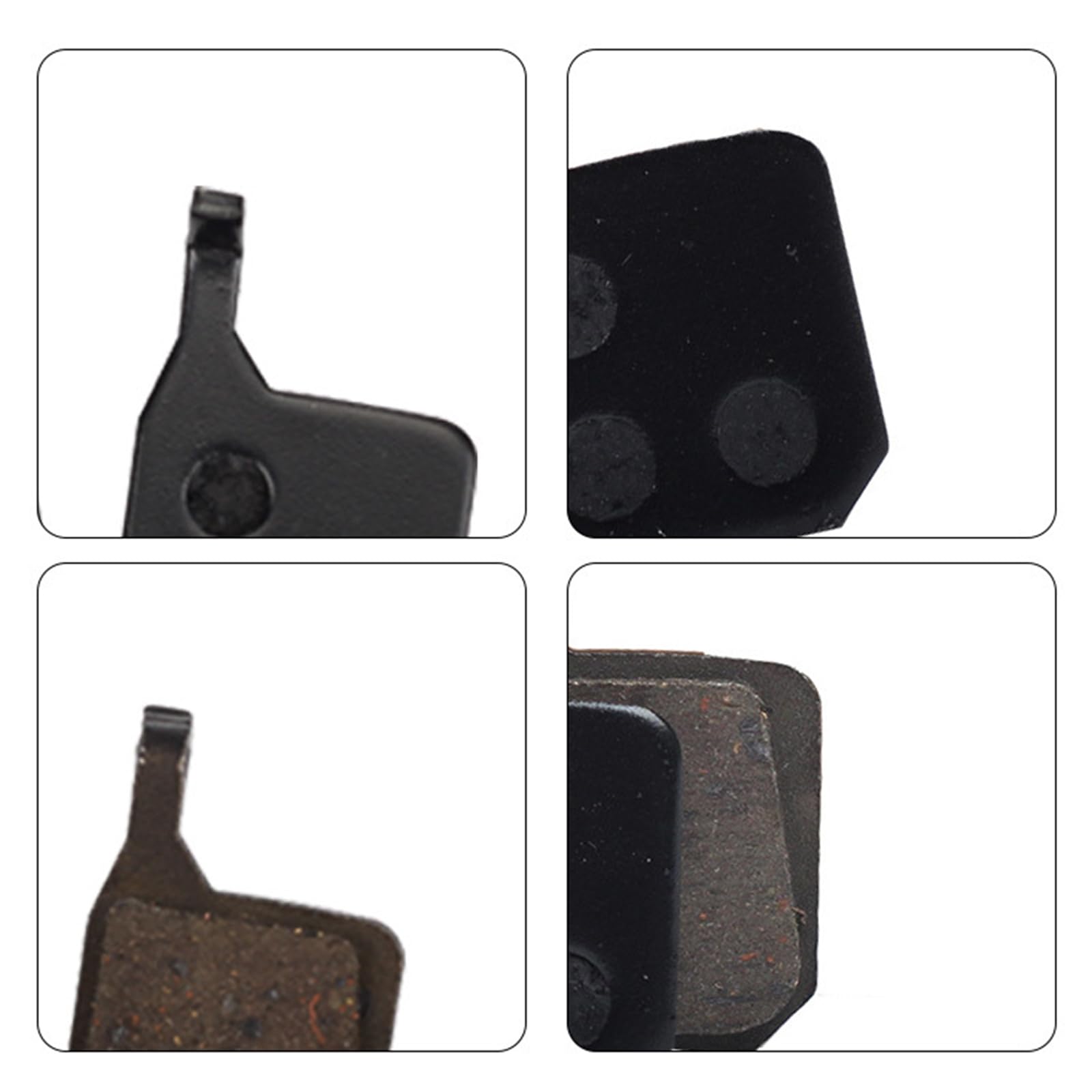 2 pary ceramicznych okładzin hamulcowych do rowerów MTB do Magura MT5 MT7, okładziny hamulcowe, hamulce tarczowe, odpowiednie do MT5, MT7, półmetaliczne, kompatybilne z okładzinami hamulcowymi Magura