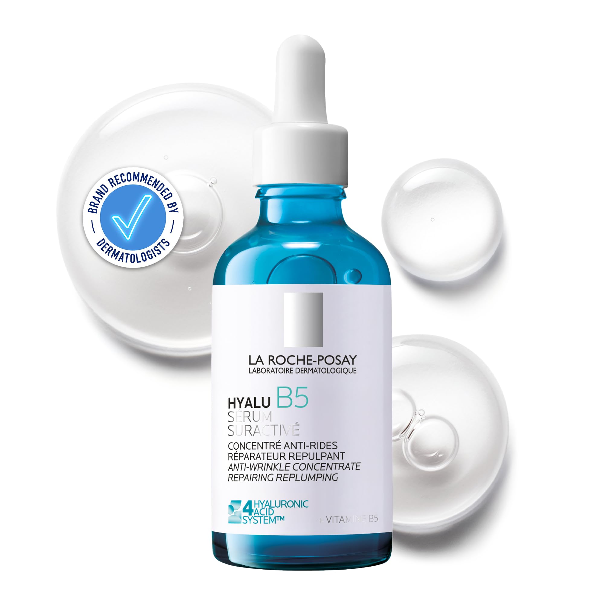 La Roche-Posay Hyalu B5 Suractivated Anti-Wrinkle Replumping Serum - Boosts Volume & Elasticity - 50ml - Face The Future