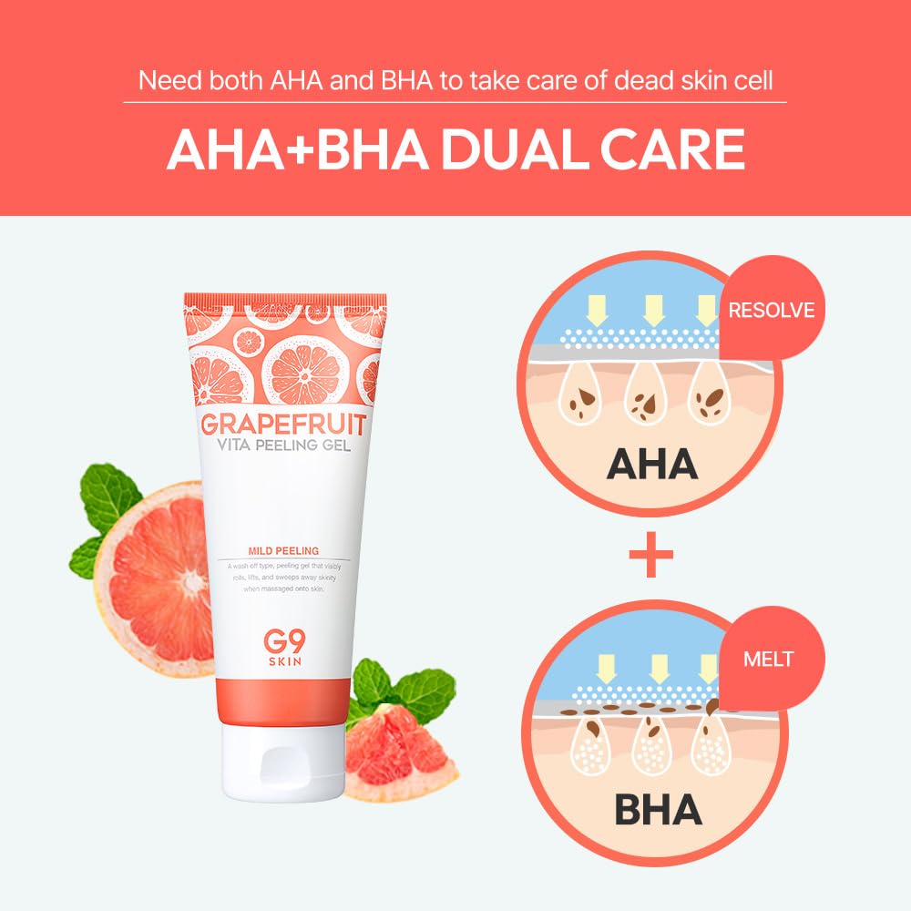 Amazon | G9SKIN Grapefruit Vita Peeling Gel 150ml / ジーナイン