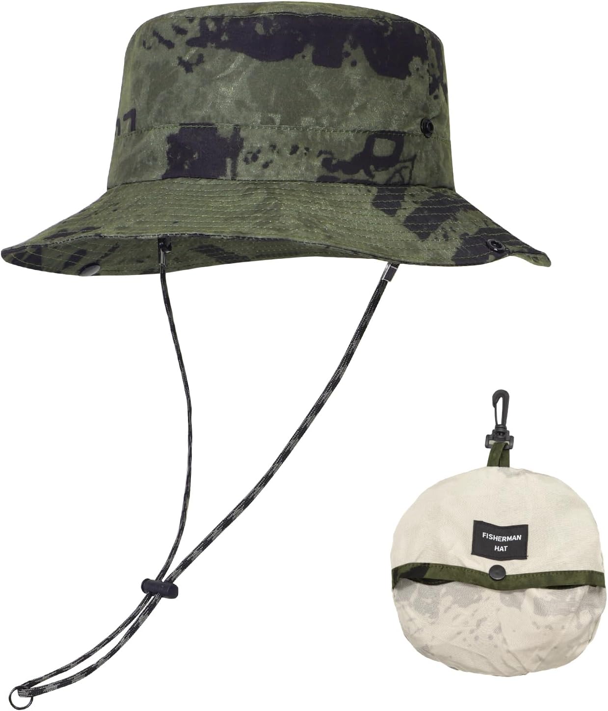 Cappello Da Pescatore Impermeabile UPF 50+ YAMEIZE - Unisex Per Estate, Spiaggia E Escursionismo - Foto 8