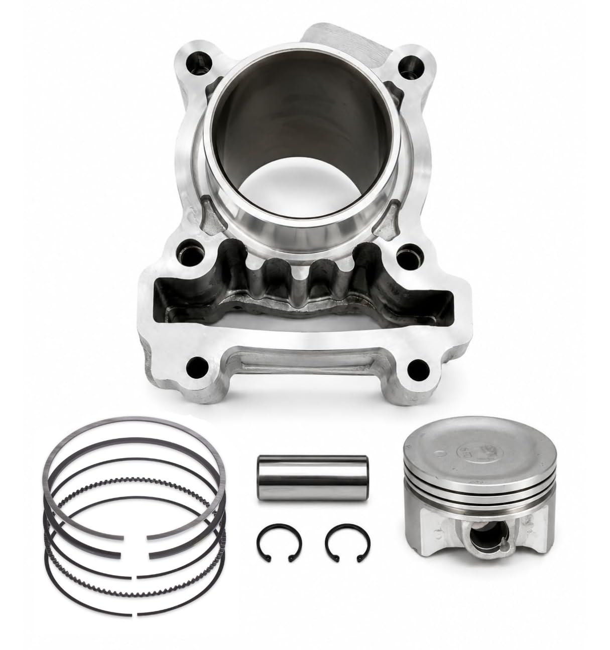Cylinder Block Kit for Yamaha Ray Z | 50.00mm Diameter | OEM Ring | Tinning Surface-image-49